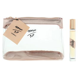 Sarah Jessica Parker Coffret de Parfum Stash SJP Unspoken pour Femme avec Sac en Textile et Miniature Eau de Parfum de 10 ml