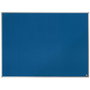 Tableau d’affichage Nobo Essence Bleu Feutre Aluminium 120 x 90 cm