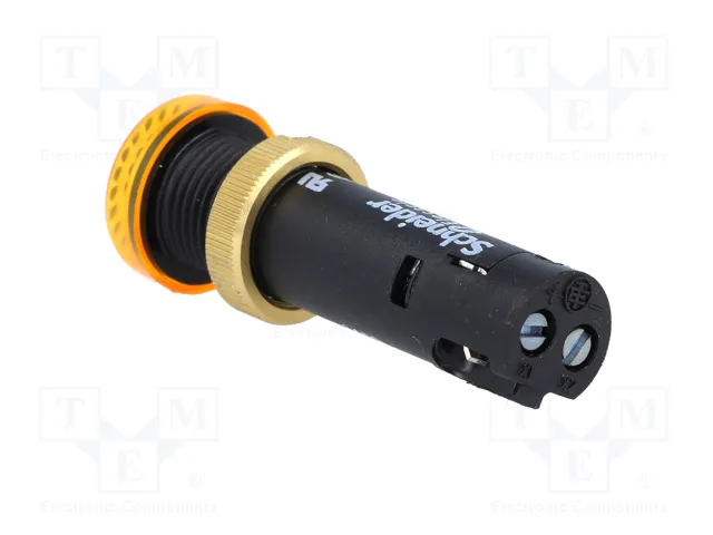 SCHNEIDER ELECTRIC Lampe LED plate jaune 24VDC Ø12mm IP40