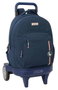El Ganso Cartable Eclipse Blue marine avec roues