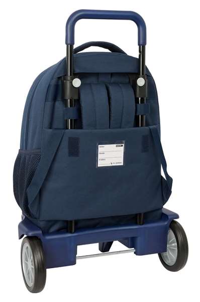 El Ganso Cartable Eclipse Blue marine avec roues