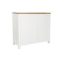 Commode DKD Home Decor Blanc Marron Acacia Bois de manguier Urbaine 110 x 45 x 100 cm