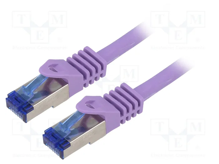LOGILINK Cordon de raccordement Cat 6a S/FTP 7,5m RJ45 violet LOGILINK Cordon de raccordement Cat 6a S/FTP 7,5m RJ45 violet
