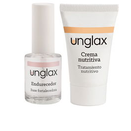 Unglax Traitement Renforcement Intensif Ongles Crème Nourrissante Huile d'Amande Douce Lot de 2