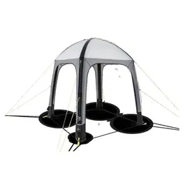 Kampa Refugio inflable AIR Shelter 200 2 x 2 m Gris y negro KAM5056446107266