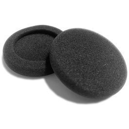 Koss Pillow Foam Coussinets en mousse Noir, Lot de 6 pièces