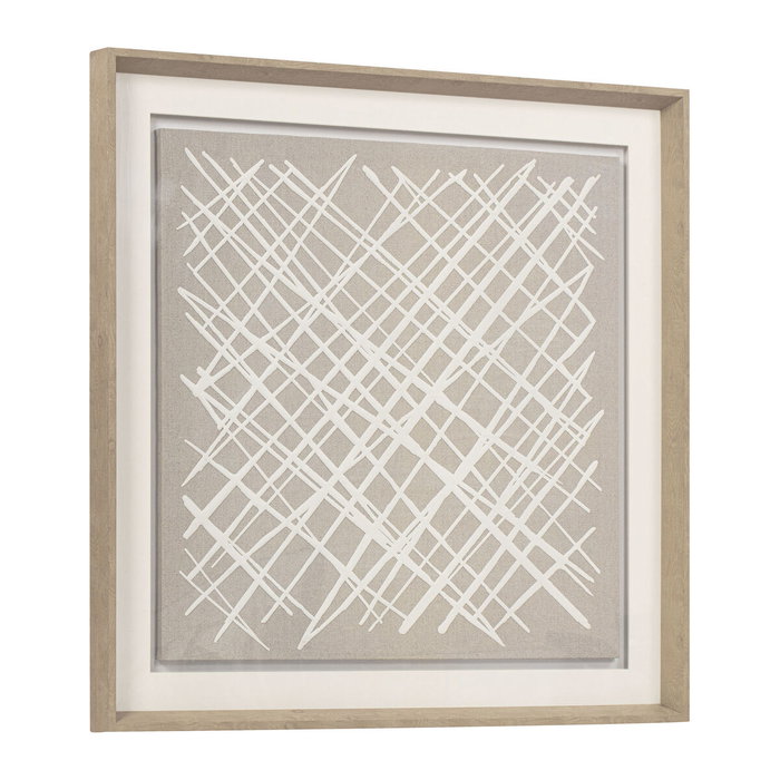 Home ESPRIT Cadre Verre et polystyrène 80 x 5 x 80 cm (2 Unités)