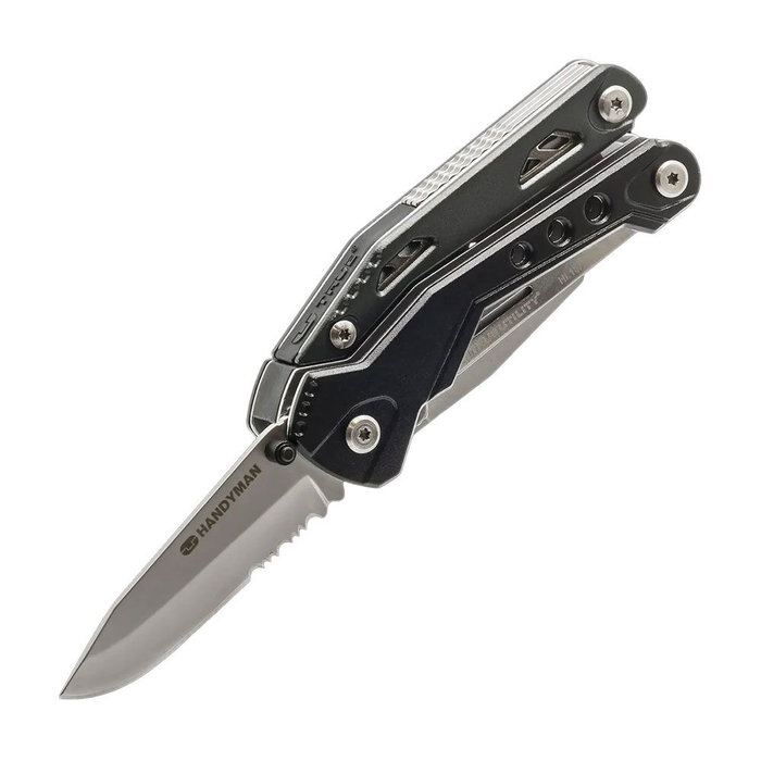 Couteau suisse True Handy one tu181 18 en 1 Noir Argenté Couteau suisse True Handy one tu181 18 en 1 Noir Argenté