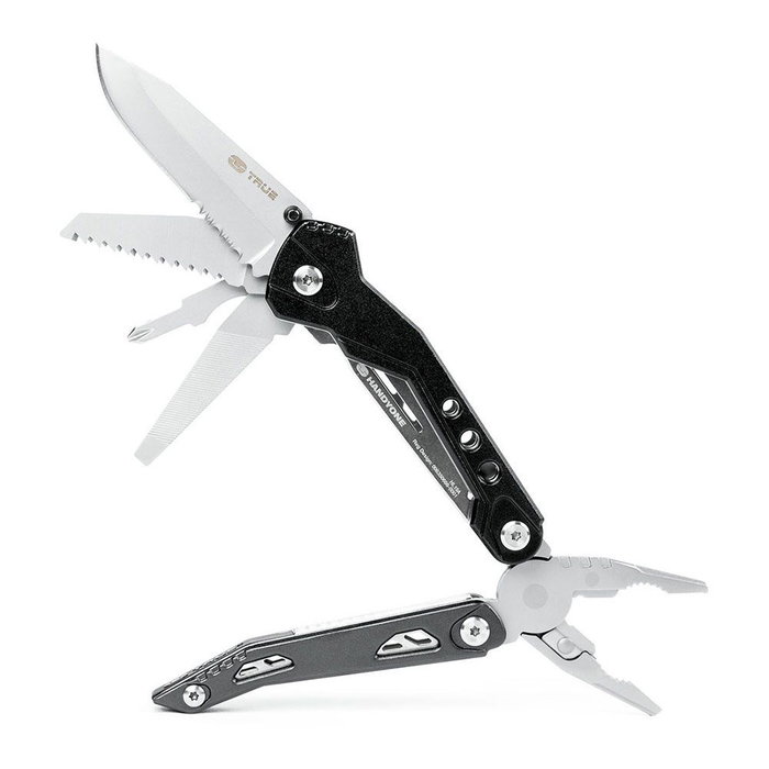 Couteau suisse True Handy one tu181 18 en 1 Noir Argenté Couteau suisse True Handy one tu181 18 en 1 Noir Argenté