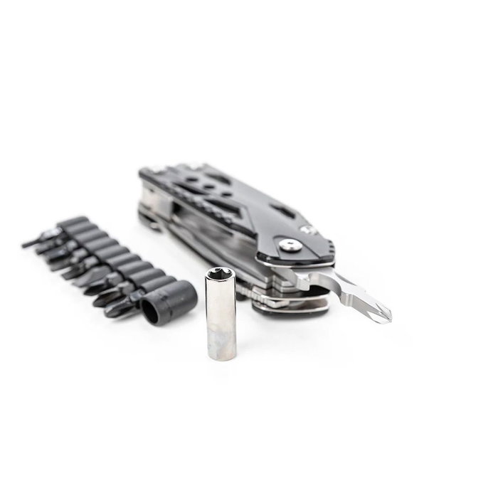 Couteau suisse True Handy one tu181 18 en 1 Noir Argenté Couteau suisse True Handy one tu181 18 en 1 Noir Argenté