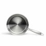 Livoo Casserole Brigade 20 cm en acier inoxydable Triply