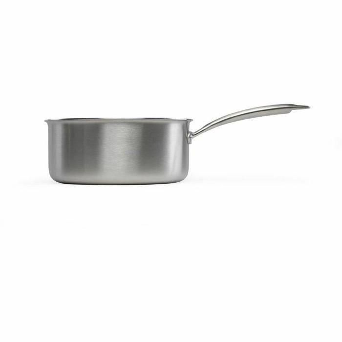 Livoo Casserole Brigade 20 cm en acier inoxydable Triply Livoo Casserole Brigade 20 cm en acier inoxydable Triply