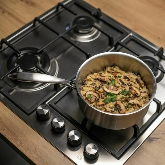 Livoo Casserole Brigade 20 cm en acier inoxydable Triply Livoo Casserole Brigade 20 cm en acier inoxydable Triply