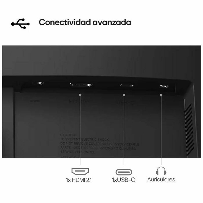 LG 24U421A-B Écran PC incurvé 23,8'' Full HD 100Hz