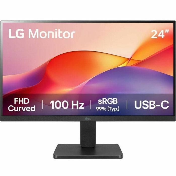LG 24U421A-B Écran PC incurvé 23,8'' Full HD 100Hz