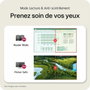 LG 24U421A-B Écran PC incurvé 23,8'' Full HD 100Hz