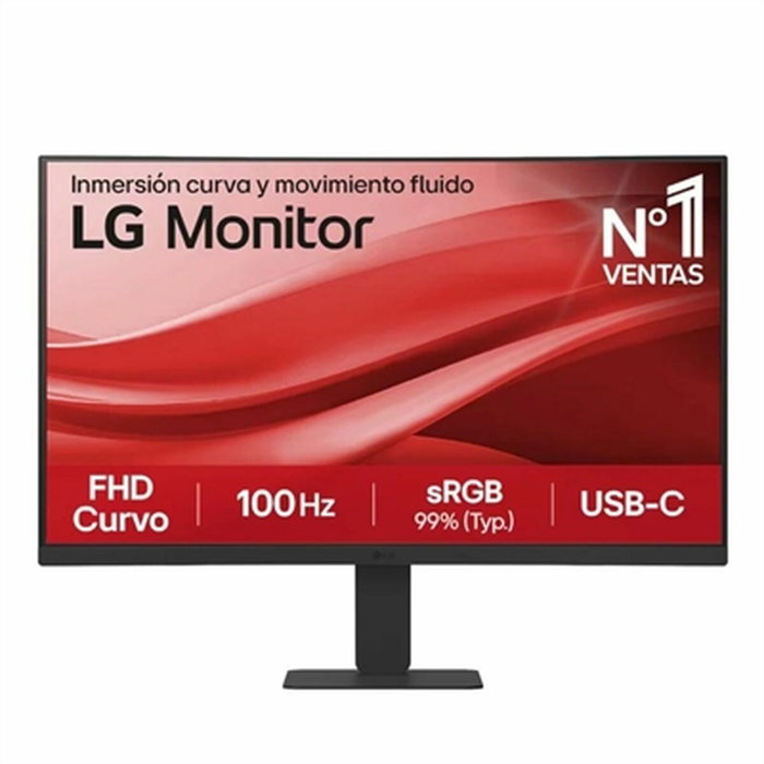 LG 24U421A-B Écran PC incurvé 23,8'' Full HD 100Hz