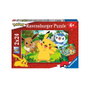 RAVENSBURGER Puzzle Pokémon 48 pièces - 2 puzzles de 24 pièces chacun, dimensions 19 x 14 cm