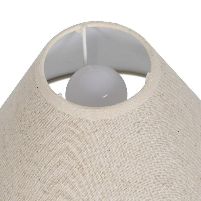 BigBuy Home Lampe de bureau Beige Gris 60 W