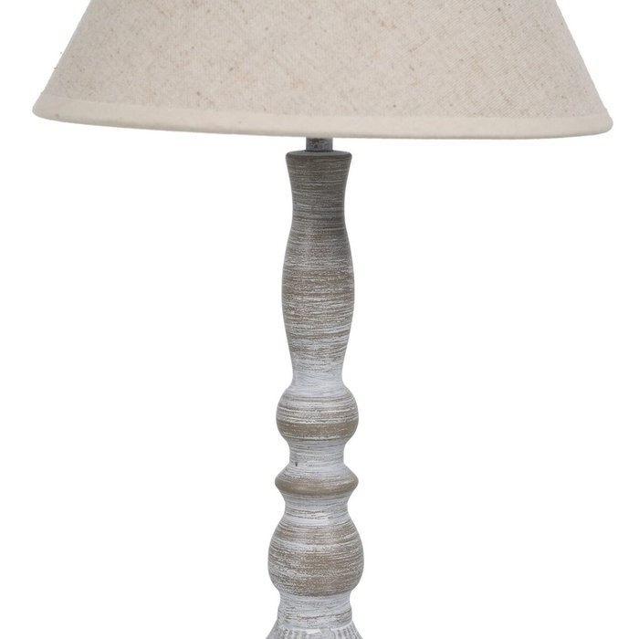 BigBuy Home Lampe de bureau Beige Gris 60 W