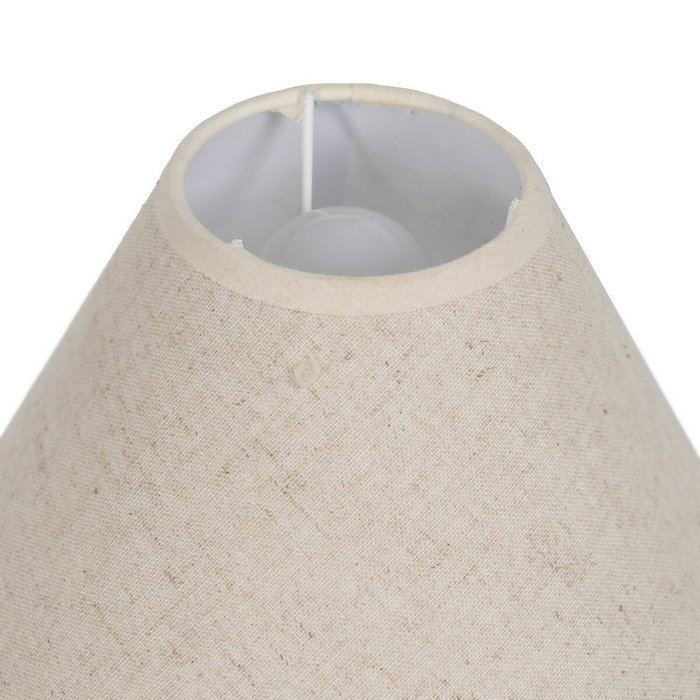 BigBuy Home Lampe de bureau Beige Gris 60 W