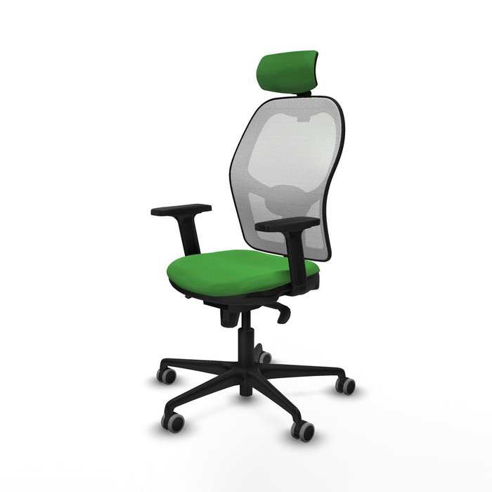 Piqueras y Crespo Chaise de Bureau Jorquera 2D036G2 Vert avec Appui-tête Piqueras y Crespo Chaise de Bureau Jorquera 2D036G2 Vert avec Appui-tête