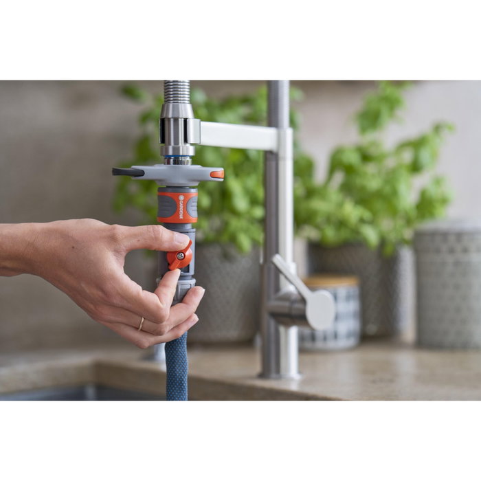 Gardena Kit Liano Xtreme 10 m avec raccord pour robinets d'eau intérieure
