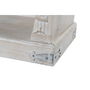Étagère Home ESPRIT Blanc Bois de manguier Bois MDF 180 x 40 x 200 cm