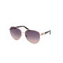 Guess Gafas Lunettes de soleil Aviateur Femme Modèle GU00158 Monture Métallique Taille 130mm