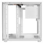Mars Gaming MC3TLITEW Boîtier PC Semi-Tour Blanche, Panneaux Verre Trempé 270°, Compatible ATX/M-ATX, jusqu'à 9 Ventilateurs