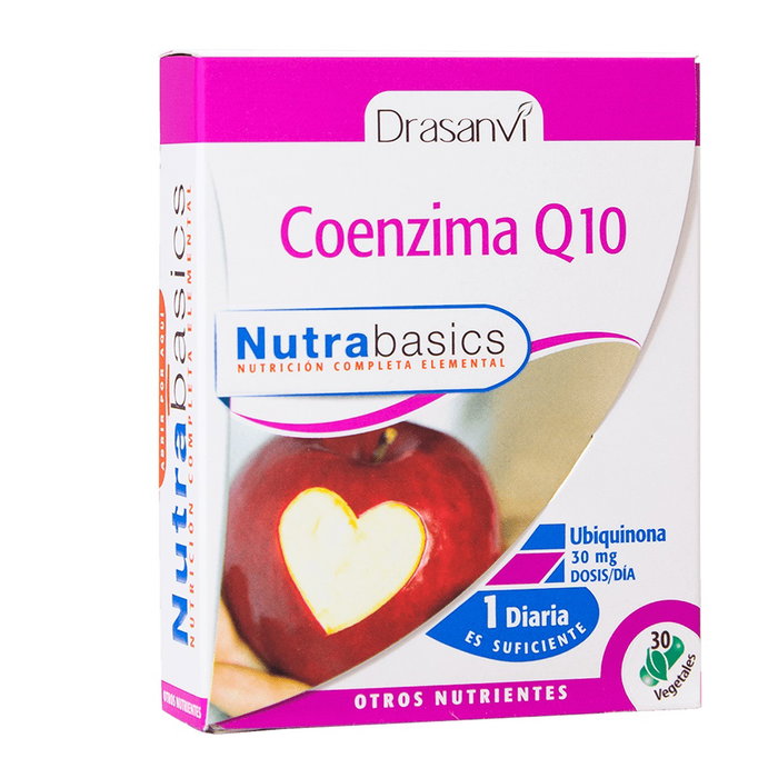 DRASANVI NUTRABASICS Coenzyme Q10 30 mg DRASANVI NUTRABASICS Coenzyme Q10 30 mg