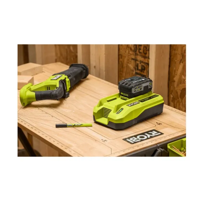 Ryobi Chargeur ultra rapide double port RC1836112 compatible 18V/36V Ryobi Chargeur ultra rapide double port RC1836112 compatible 18V/36V