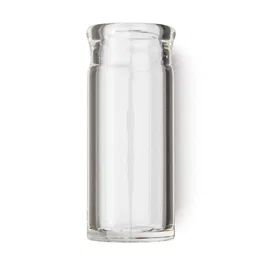 DUNLOP Slide Blues Bottle Heavy Wall Large Clear Glass