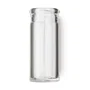 DUNLOP Slide Blues Bottle Heavy Wall Large Clear Glass