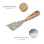 WOLFPACK LINEA PROFESIONAL Spatule avec manche en bois 60 mm
