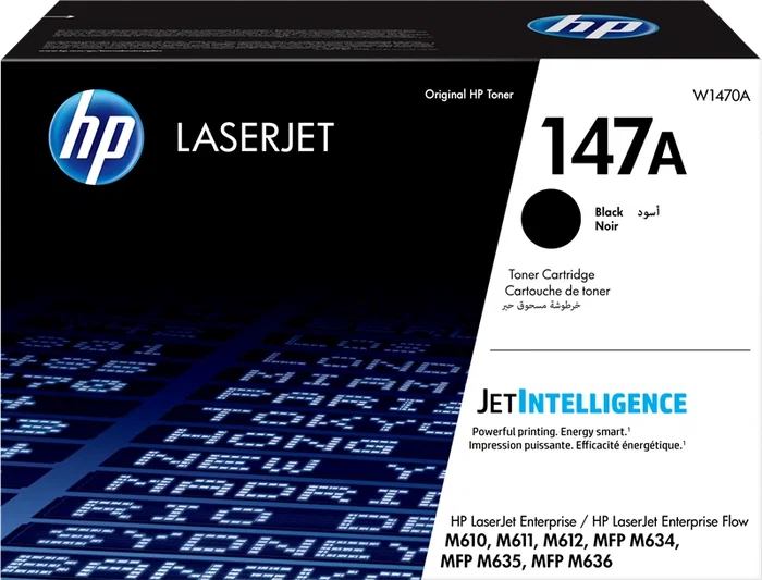 HP 147A W1470A Toner Noir