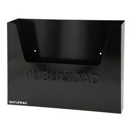 SATURNIA Cesta de publicité Anthracite 355 x 85 x 260 mm