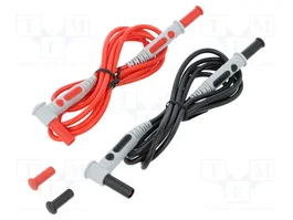CHAUVIN ARNOUX Kit de cordons de mesure silicone 15A 1,5m