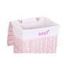 Panier à linge DKD Home Decor Rose osier Enfant 44 x 34 x 56 cm 5 Pièces