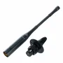 AKG Flexo Cuello De Cisne GN15 E - Longueur 15 cm, pour capsules D.A.M., adaptateur phantom, LED programmable - Noir