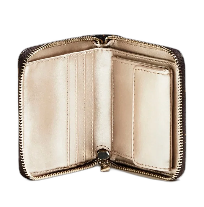 Guess Kamryn Portefeuille en textile Marron pour femme Guess Kamryn Portefeuille en textile Marron pour femme