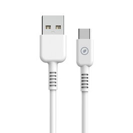 Câble USB Muvit Blanc 20 cm