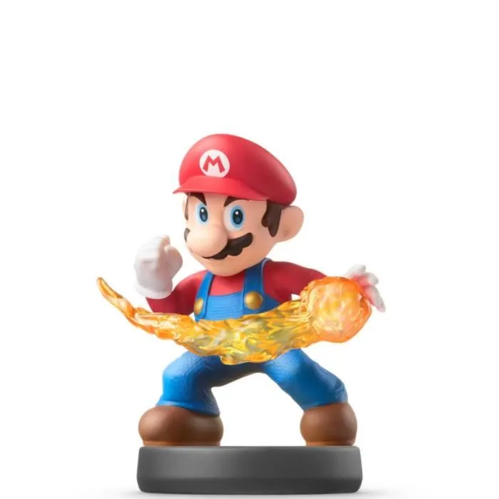 Nintendo - Figurine Amiibo Mario N°1 - Collection Super Smash Bros. - Compatible Switch, 3DS, Wii U