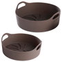 Day Jeu de 2 moules pour friteuse à air en silicone