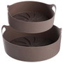 Day Jeu de 2 moules pour friteuse à air en silicone