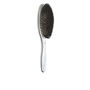 Olivia Garden SOINS EXPERTS OVALES Brosse Cheveux Poils de Sanglier et Nylon Argent 1 unité