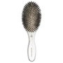 Olivia Garden EXPERT CARE OVAL Poils de sanglier et nylon Argent