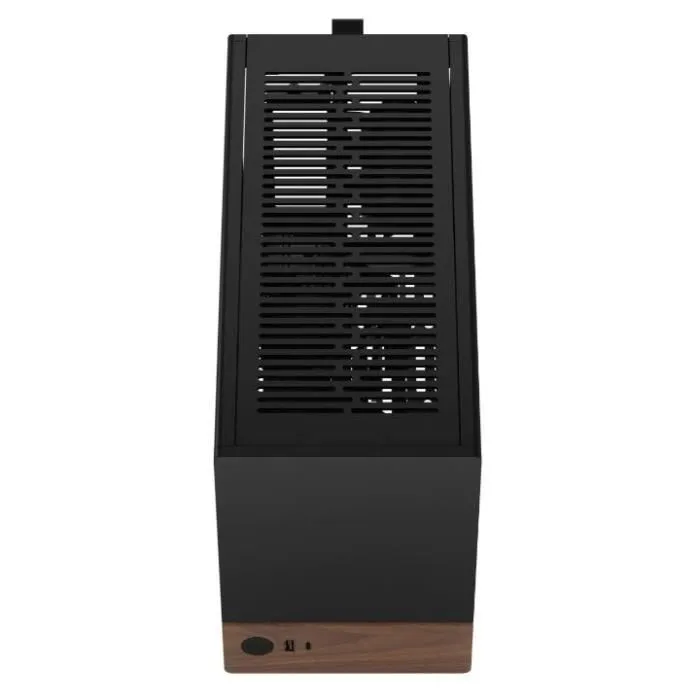 Fractal Design FD-C-TER1N-01 Boîtier PC mini-ITX Terra Graphite, SFF 10.4L, Compatible Cartes Graphiques jusqu'à 322mm