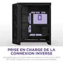 NZXT Boîtier moyen-tour H9 Flow RGB (CM-H92FB-R1) - Double chambre, avec ventilateurs RGB inclus, verre trempé panoramique, airflow optimisé - Noir