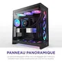 NZXT Boîtier moyen-tour H9 Flow RGB (CM-H92FB-R1) - Double chambre, avec ventilateurs RGB inclus, verre trempé panoramique, airflow optimisé - Noir